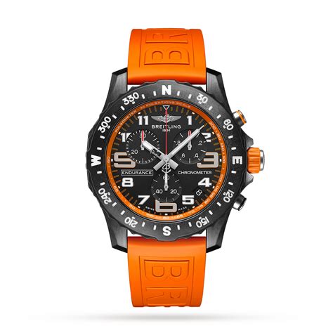 breitling orange rubber strap|Breitling rubber strap 22mm.